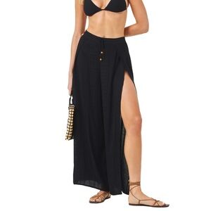 L*Space Black Pant Swim Coverup